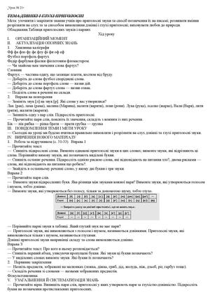 .ДЗВІНКІ І ГЛУХІ ПРИГОЛОСНІ 2 кл 21-22