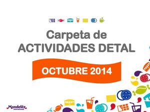 Carpeta Actividades Octubre Detal