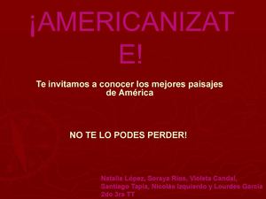 Americanizate