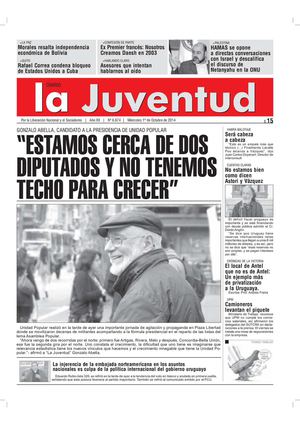 “ESTAMOS CERCA DE DOS DIPUTADOS Y NO TENEMOS TECHO PARA CRECER”