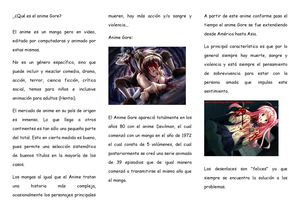 Qué Es El Anime Gore