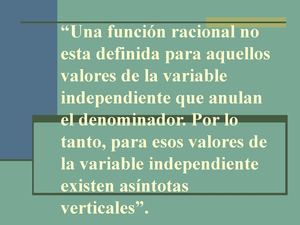 Funcion Racional