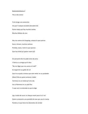 letra de nos vamos de shopping remix