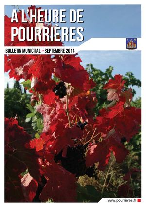 Bulletin Municipal de Pourrières septembre 2014