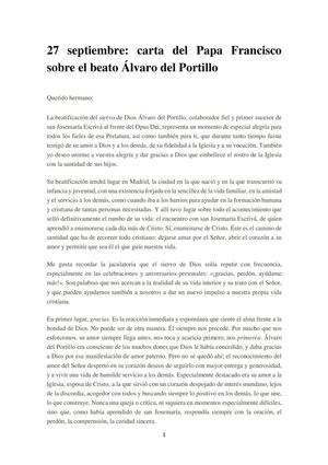 Homilias Beatificacion Alvaro Del Portillo