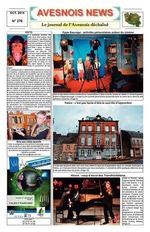 AVESNOIS NEWS N° 276