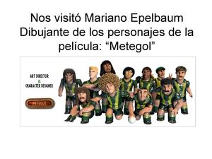 Entrevista Metegol