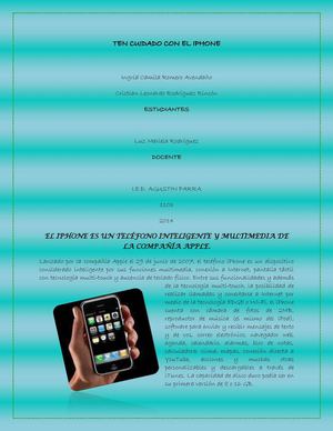 Ten Cuidado Con El Iphone