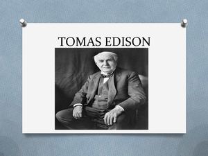 Tomas Edison