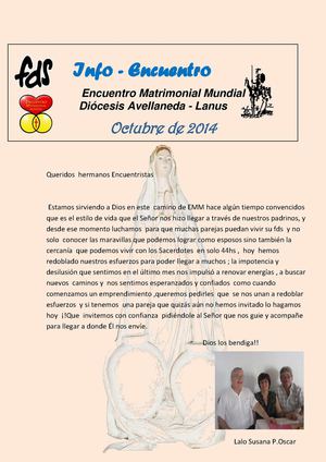 Infoencuentro Matrimonial Avellaneda - Lanus