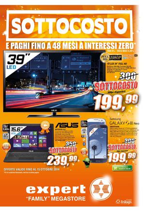 Volantino Expert Parente fino al 15 ottobre 2014