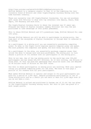 Bitclub Network Pro's Top Leader With Recorded Webinar