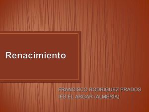 Arte Renacimiento Italia Y España 2º Eso