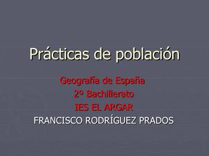 Tema 8 Y 9 Prácticas De Población