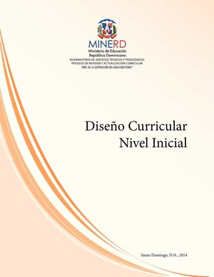 Curriculo nivel inicial