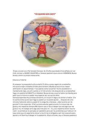 yo quiero ser chef