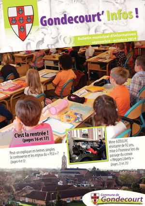 Calaméo  GONDECOURT' INFOS  septembre 2014