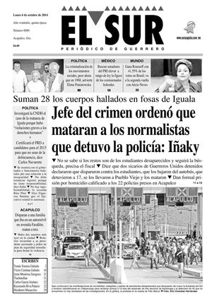 El Sur Lunes 06102014