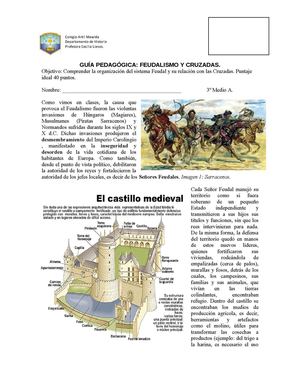 Feudalismo y Cruzadas