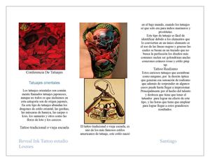 Conferencia De Tatuajes