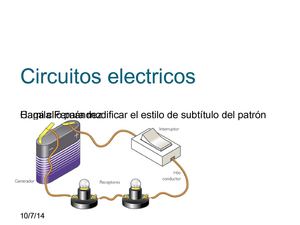CIRCUITOS ELÉCTRICOS PPT