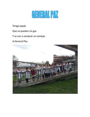 Las calles de mi barrio... en poesías.