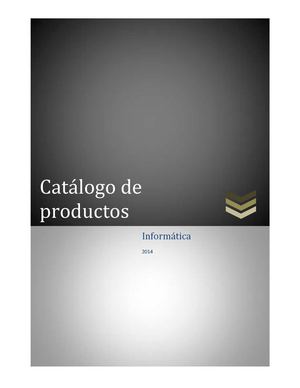catalogo productos informaticos