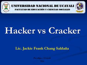 HACKER VS CRACKER