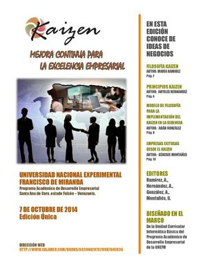 Kaizen, Mejora Continua para la Excelencia Empresarial