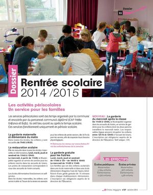 Dossier Rentree Scolaire