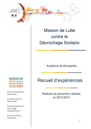 Recueil D Experiences