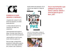 Expresa Lo Que Sientes Y Piensas
