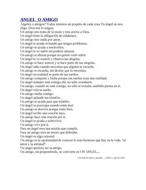 Angel O Amigo