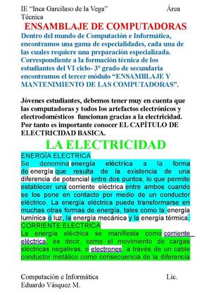 Ensamblaje De Computadoras