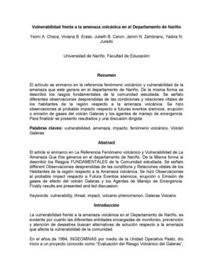 Articulo Volccan Galeras
