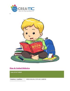 Unidad Didáctica: LOS VERBOS