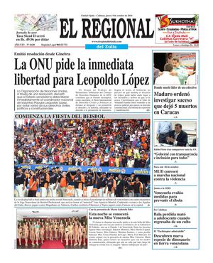 el Regional del Zulia 09-10-2014