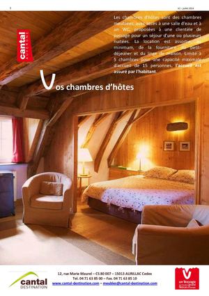 Vos chambres d'hôtes