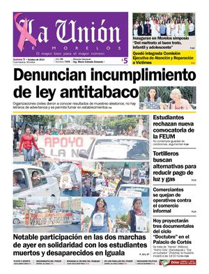 La Unión de Morelos 09 Octubre 2014