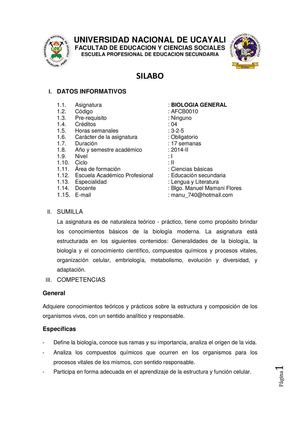 Silbio Lengua 2014