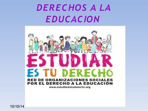 Derechos A La Educacion