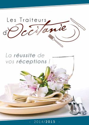 Brochure commerciale Les Traiteurs d'Occitanie