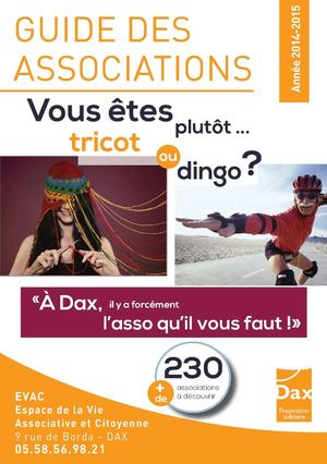 Guides Associations Dacquoises 2014 2015