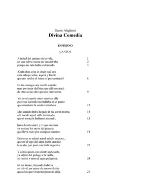 Dante Alighieri La Divina Comedia