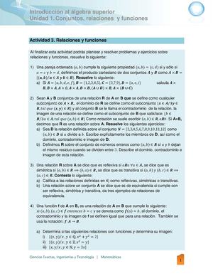 Actividad 3 Relaciones Y Funciones