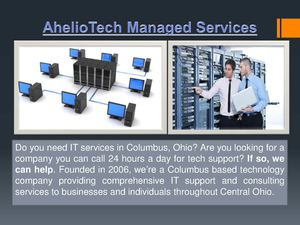 Ahelio Tech Managed Services