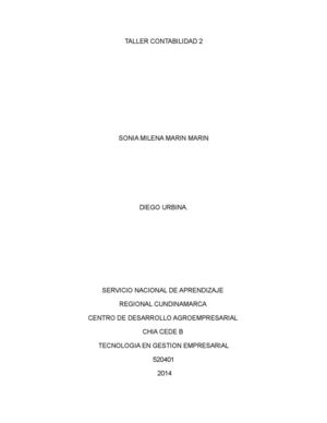 Solucion Taller De Contabilidad 1