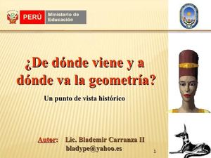 Historia De La Geometría Presentación Power Point
