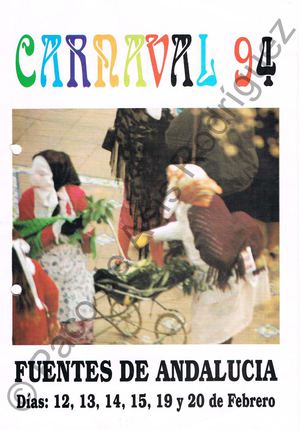 1994. PROGRAMACION DEL CARNAVAL