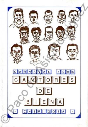 1996. CANCIONERO DE LA CHIRIGOTA "CANTORES DE BIENA"